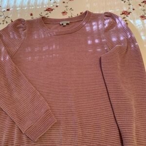 Soft and comfy velour type material top size xl